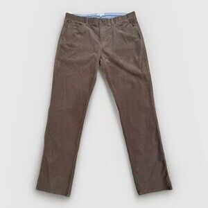 Peter Millar Crown Men's Size 38x33 Superior Soft Corduroy Five-Pocket Pant